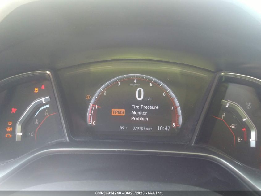 2018 HONDA CIVIC SI SEDAN 2HGFC1E59JH708001