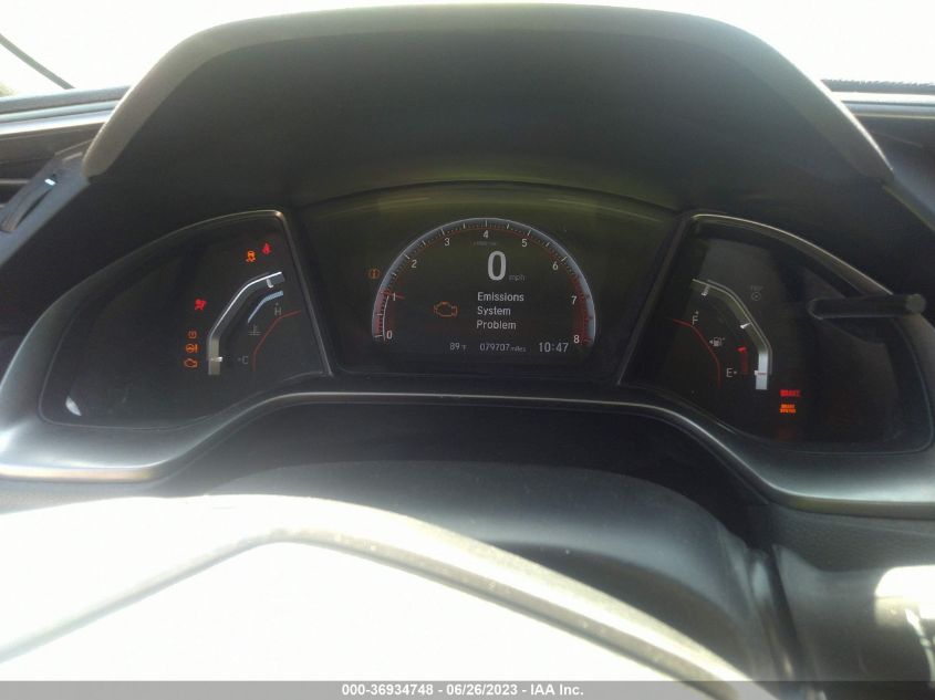 2018 HONDA CIVIC SI SEDAN 2HGFC1E59JH708001