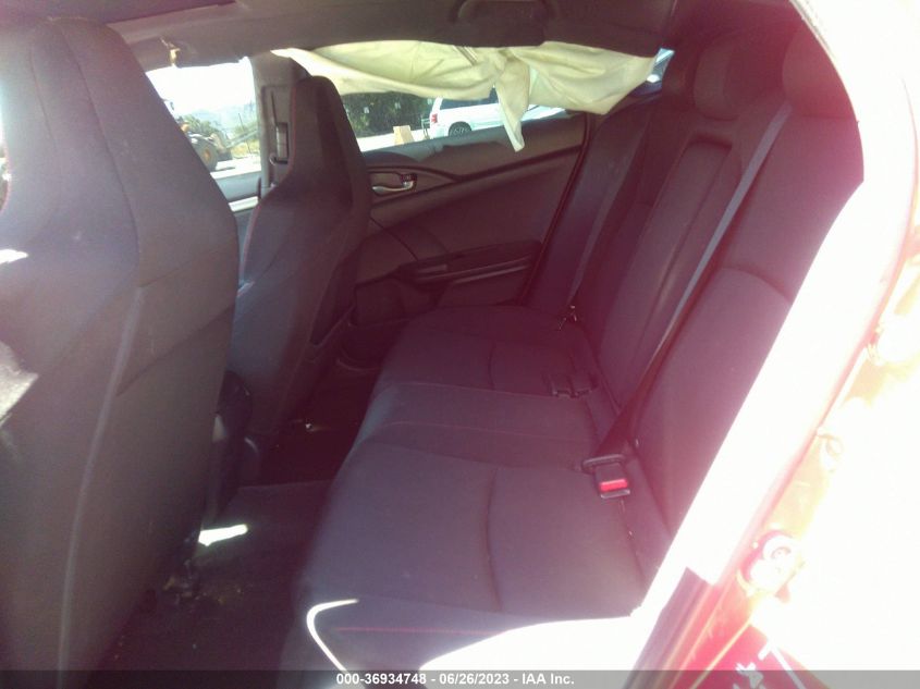 2018 HONDA CIVIC SI SEDAN 2HGFC1E59JH708001