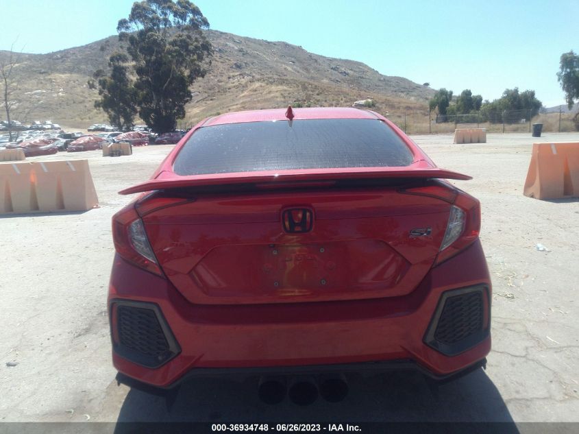2018 HONDA CIVIC SI SEDAN 2HGFC1E59JH708001