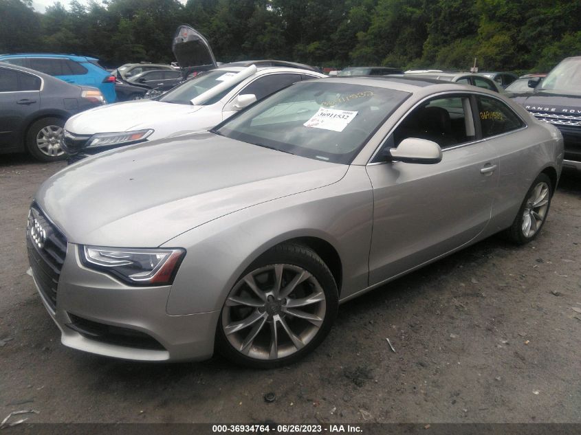 2013 AUDI A5 PREMIUM PLUS - WAULFAFR4DA045091