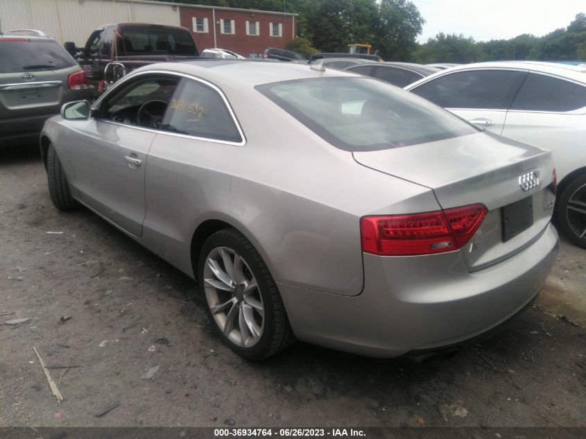 2013 AUDI A5 PREMIUM PLUS - WAULFAFR4DA045091
