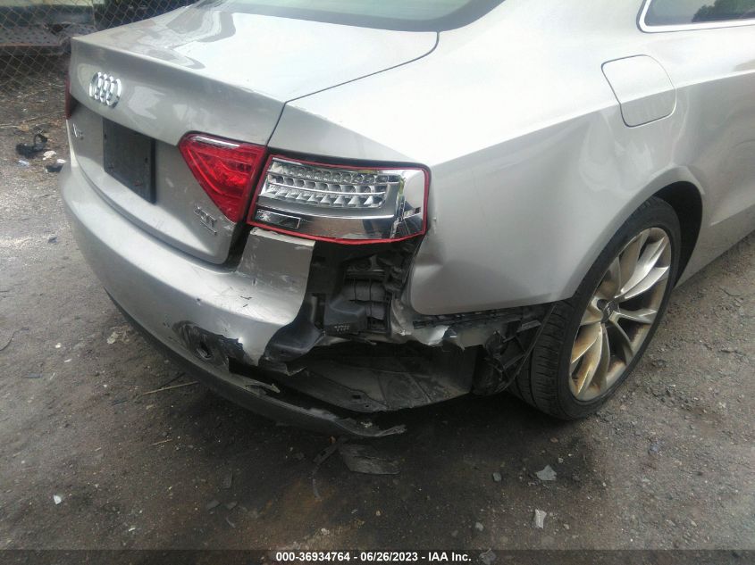 2013 AUDI A5 PREMIUM PLUS - WAULFAFR4DA045091