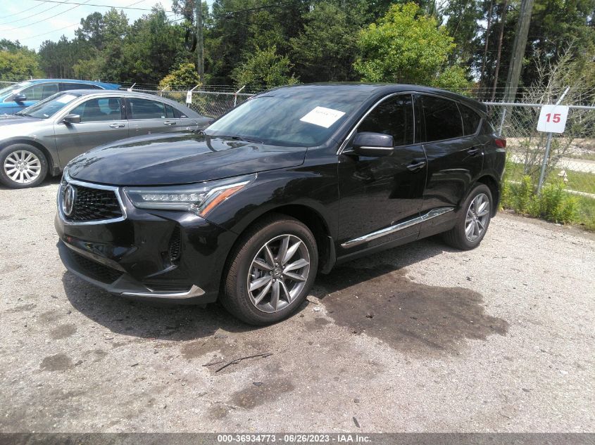 2022 ACURA RDX TECHNOLOGY - 5J8TC1H55NL000576