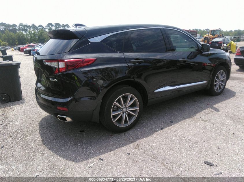 2022 ACURA RDX TECHNOLOGY - 5J8TC1H55NL000576