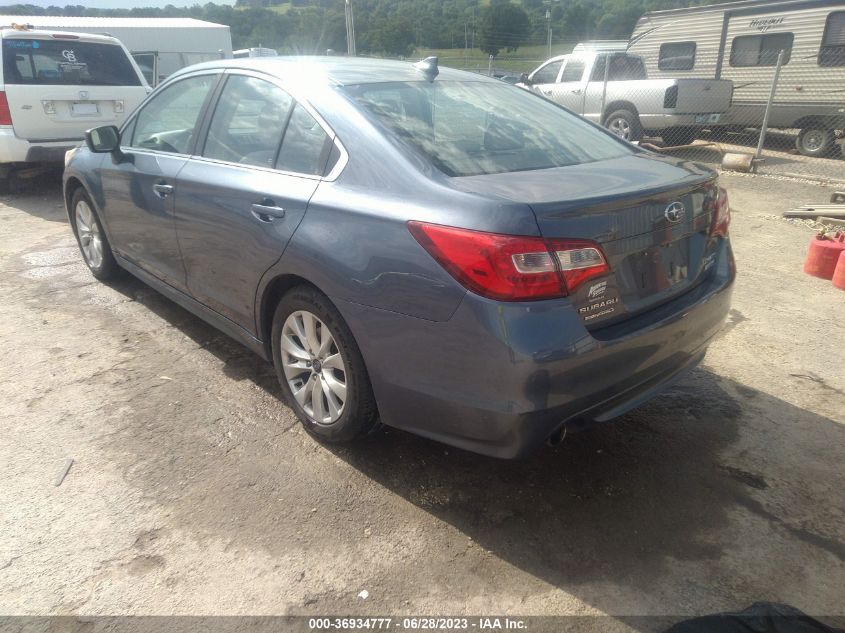 2017 SUBARU LEGACY PREMIUM - 4S3BNAC64H3044268
