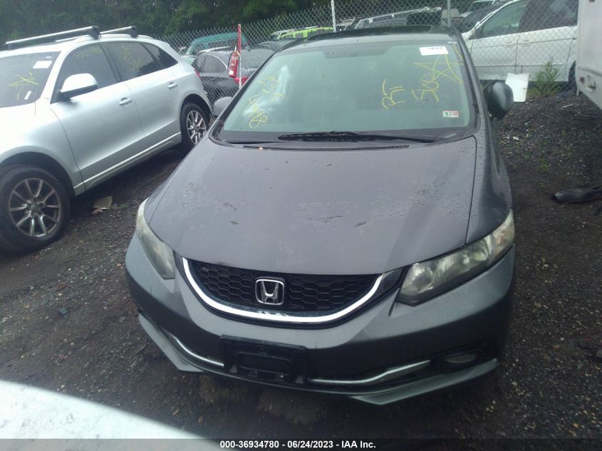 2013 HONDA CIVIC SDN EX-L - 2HGFB2F98DH539460