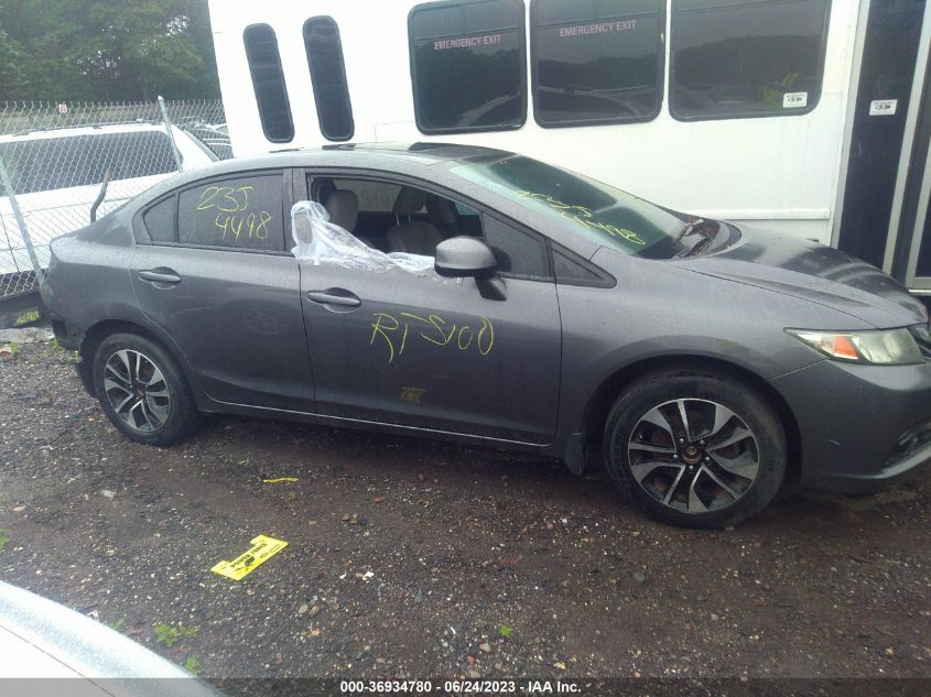2013 HONDA CIVIC SDN EX-L - 2HGFB2F98DH539460