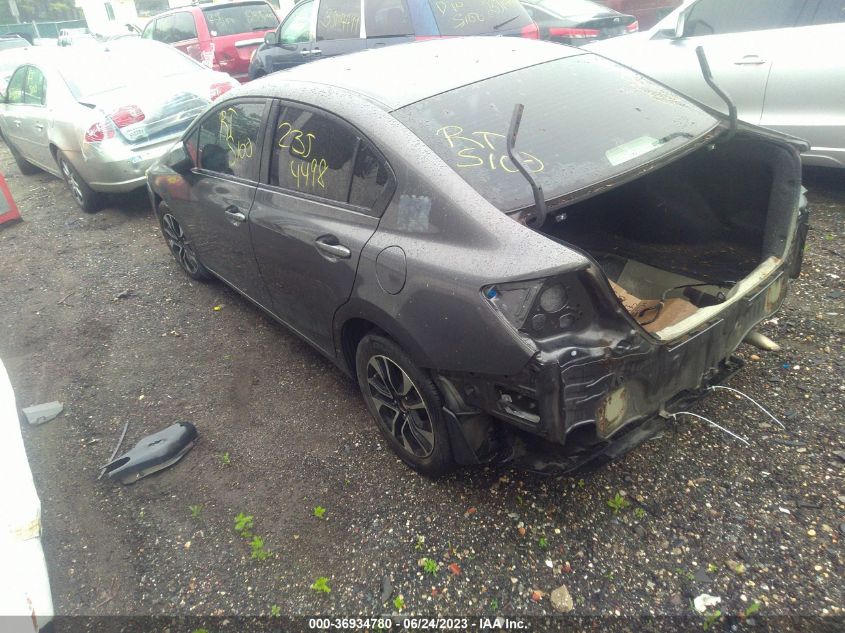 2013 HONDA CIVIC SDN EX-L - 2HGFB2F98DH539460