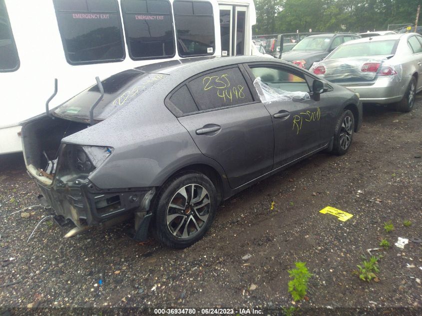 2013 HONDA CIVIC SDN EX-L - 2HGFB2F98DH539460
