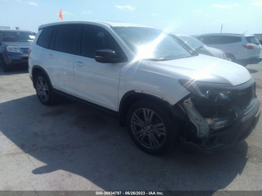 2020 HONDA PASSPORT EX-L - 5FNYF7H5XLB004489