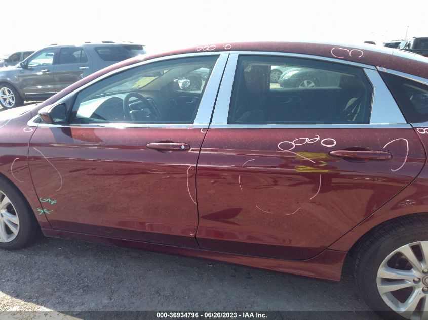 2016 CHRYSLER 200 LIMITED - 1C3CCCAB3GN136355
