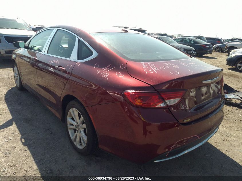 2016 CHRYSLER 200 LIMITED - 1C3CCCAB3GN136355
