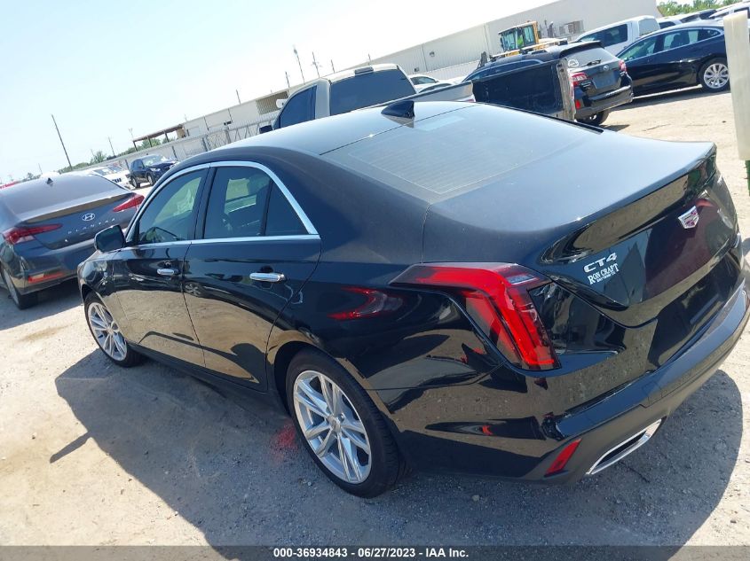 2022 CADILLAC CT4 LUXURY - 1G6DJ5RK1N0136535