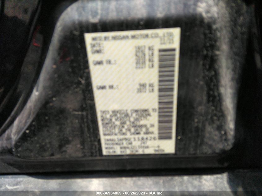 2016 NISSAN ALTIMA 2.5 S - 1N4AL3AP9GC118426
