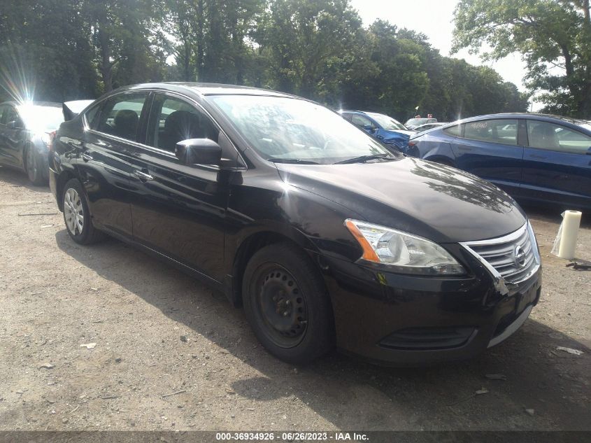 2015 NISSAN SENTRA SV - 3N1AB7AP5FY296170