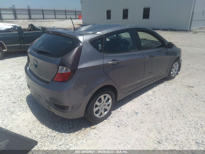 2013 HYUNDAI ACCENT GS - KMHCT5AE2DU128097