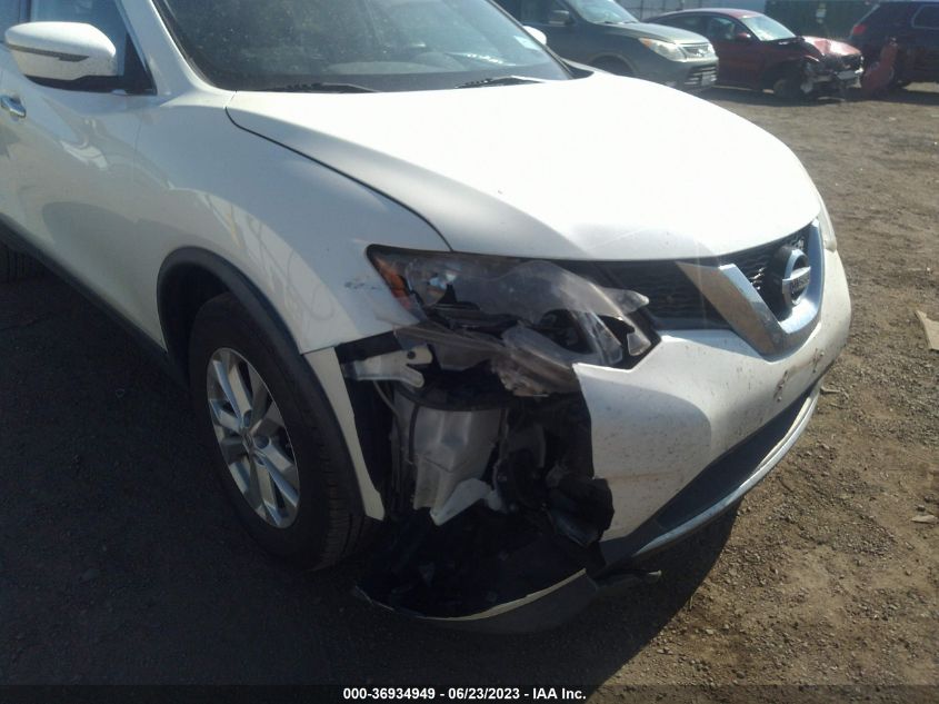2016 NISSAN ROGUE SV - KNMAT2MT2GP601276