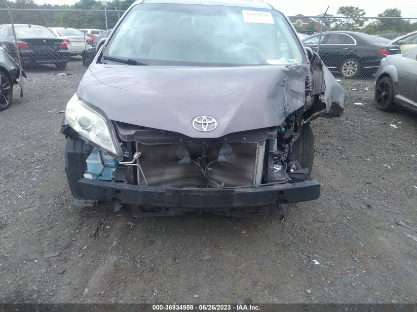 2013 TOYOTA SIENNA XLE/LIMITED - 5TDYK3DCXDS383497