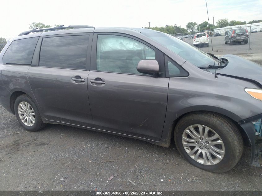 2013 TOYOTA SIENNA XLE/LIMITED - 5TDYK3DCXDS383497