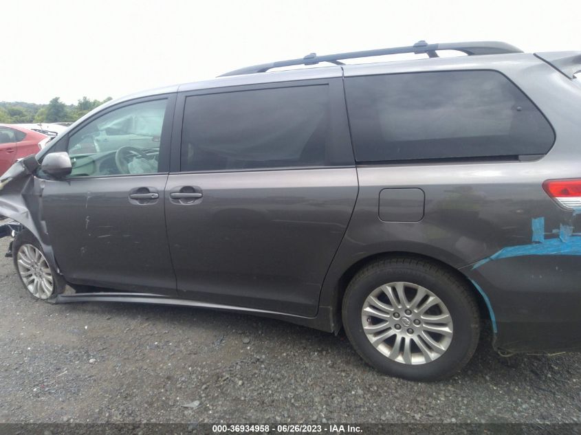 2013 TOYOTA SIENNA XLE/LIMITED - 5TDYK3DCXDS383497