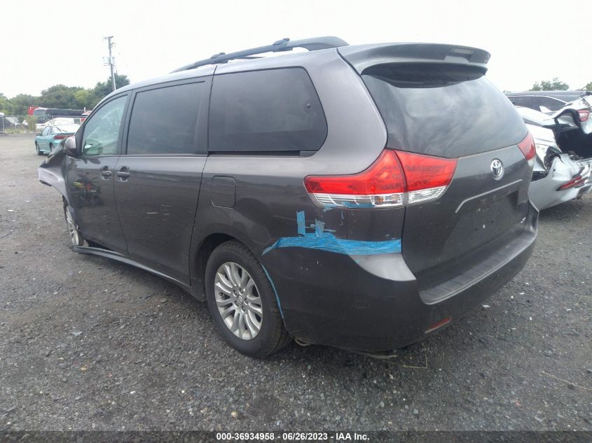 2013 TOYOTA SIENNA XLE/LIMITED - 5TDYK3DCXDS383497