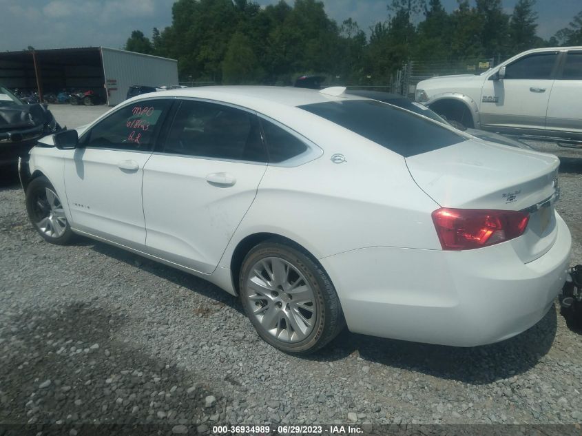 2016 CHEVROLET IMPALA LS - 1G1125SA4GU162237