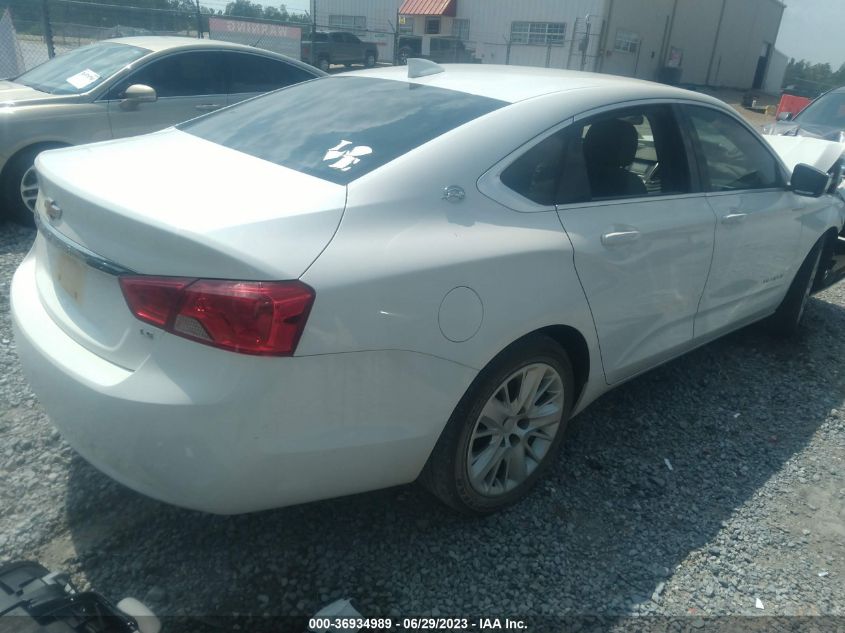 2016 CHEVROLET IMPALA LS - 1G1125SA4GU162237