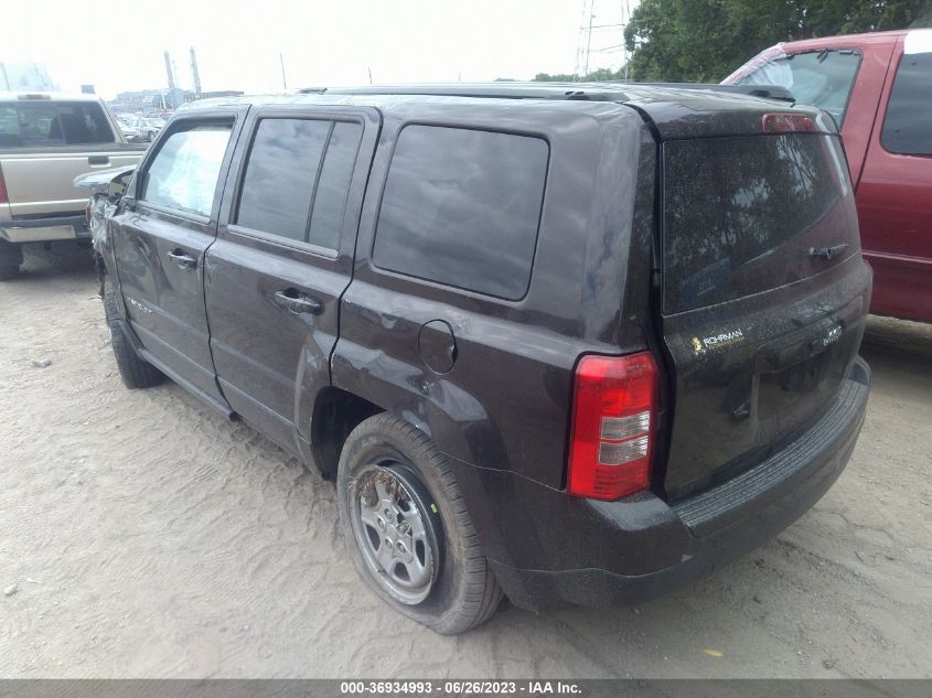2014 JEEP PATRIOT SPORT - 1C4NJPBA5ED585174