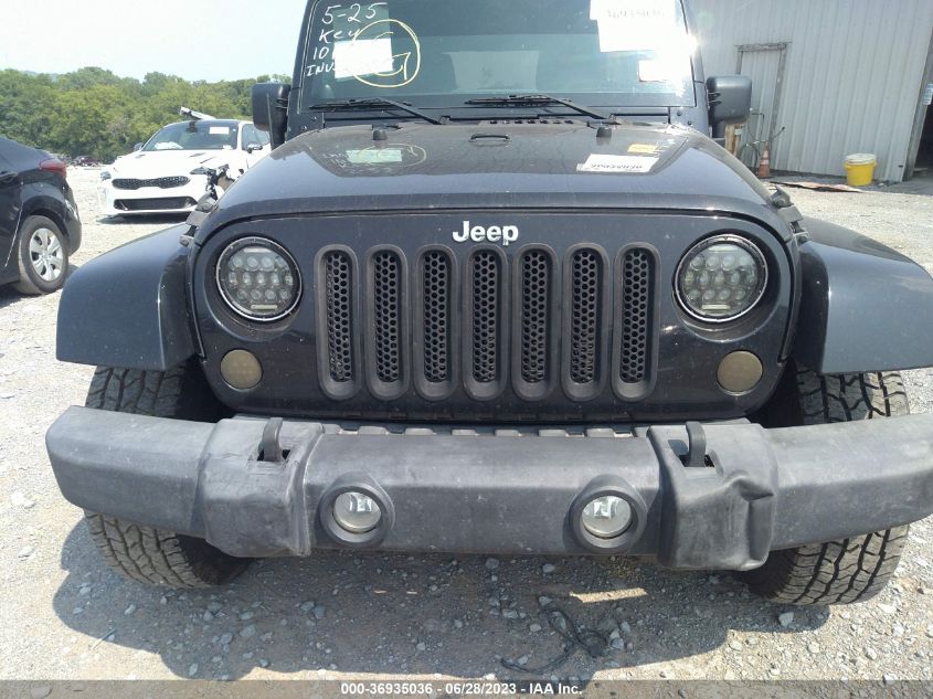 2014 JEEP WRANGLER UNLIMITED SAHARA - 1C4BJWEG1EL110656