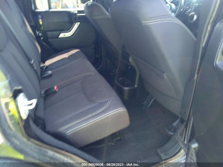 2014 JEEP WRANGLER UNLIMITED SAHARA - 1C4BJWEG1EL110656