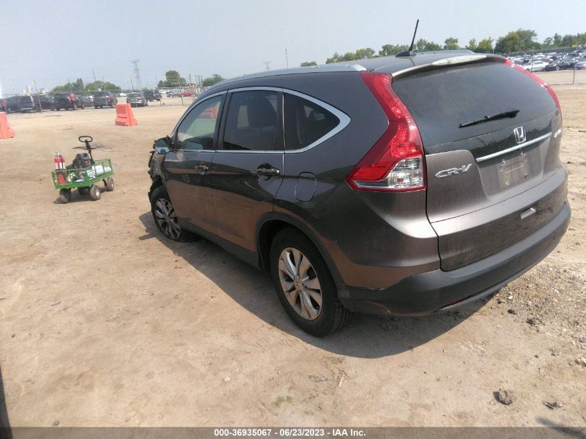 2013 HONDA CR-V EX-L - 5J6RM4H70DL067863