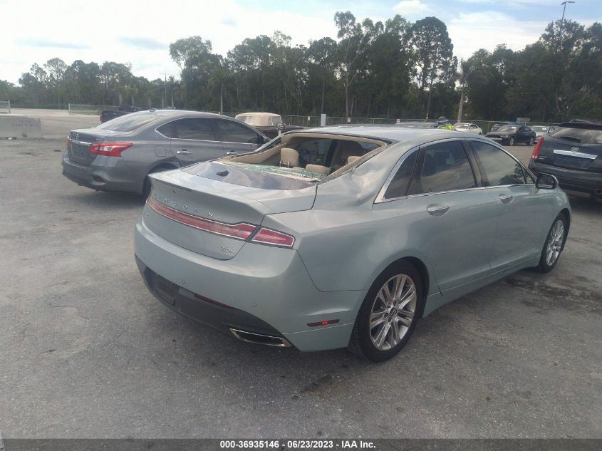2014 LINCOLN MKZ HYBRID - 3LN6L2LU1ER804354