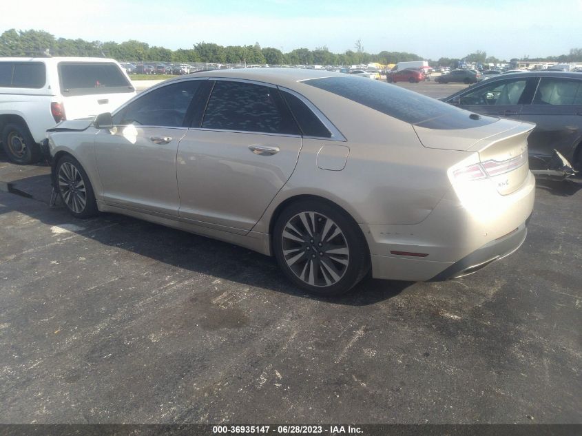 2017 LINCOLN MKZ RESERVE - 3LN6L5E97HR659352