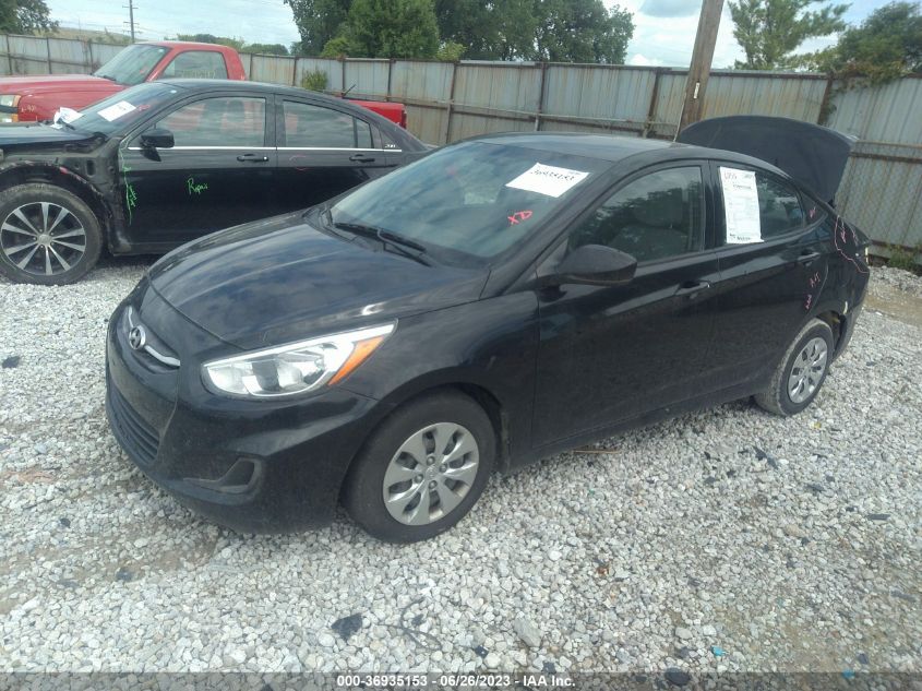 2017 HYUNDAI ACCENT SE - KMHCT4AE0HU377871