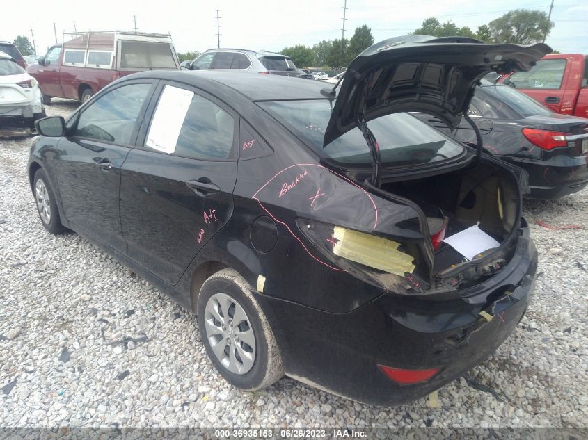 2017 HYUNDAI ACCENT SE - KMHCT4AE0HU377871