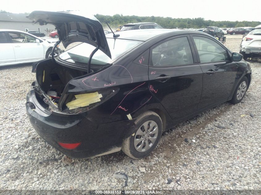 2017 HYUNDAI ACCENT SE - KMHCT4AE0HU377871