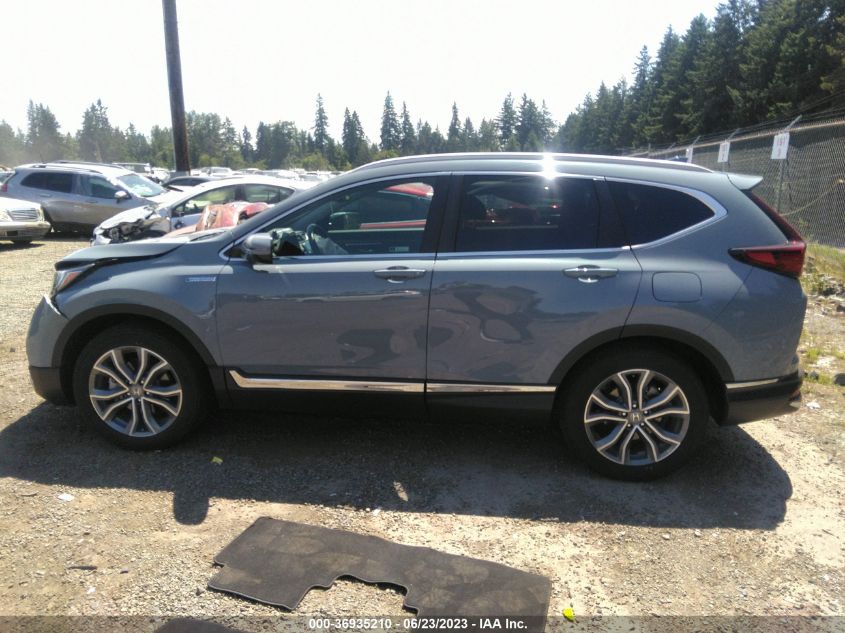 2022 HONDA CR-V HYBRID TOURING - 5J6RT6H91NL040334