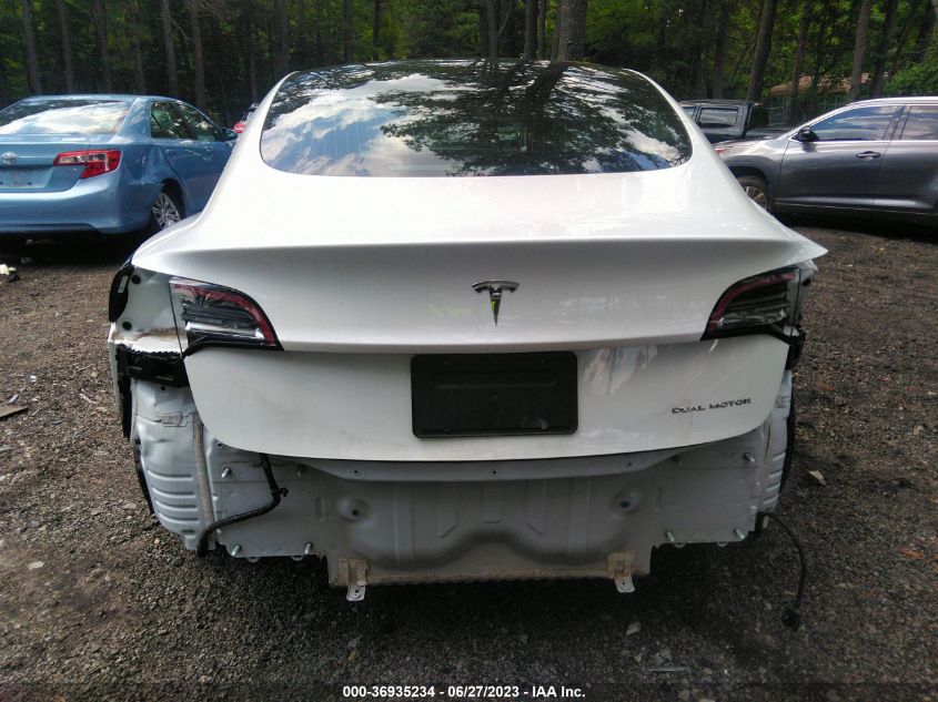 2020 TESLA MODEL 3 LONG RANGE - 5YJ3E1EB1LF712604