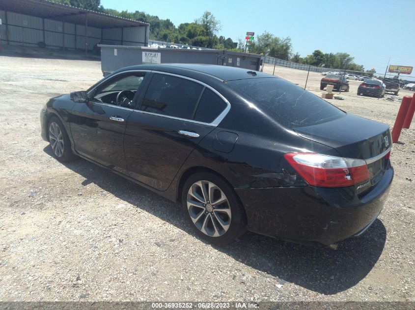2014 HONDA ACCORD SEDAN EX-L - 1HGCR3F86EA027000