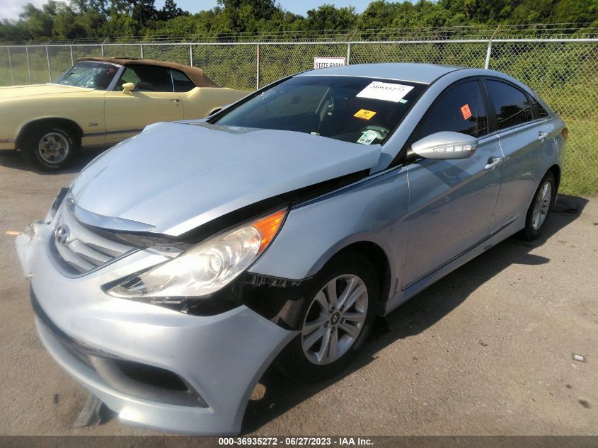 2014 HYUNDAI SONATA GLS - 5NPEB4AC1EH928443