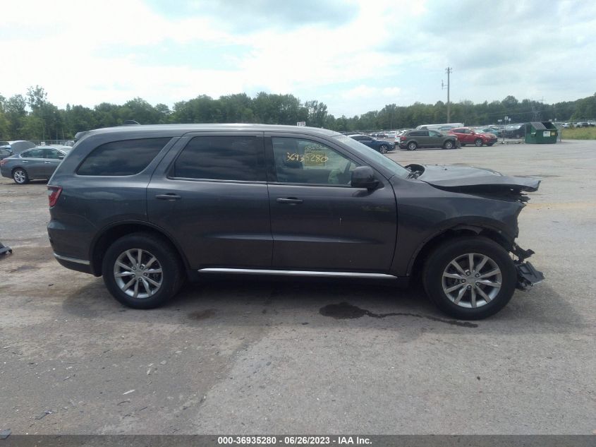 2018 DODGE DURANGO SXT - 1C4RDJAG7JC161281
