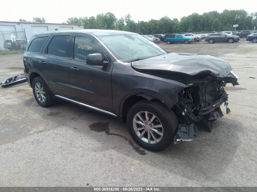 2018 DODGE DURANGO SXT - 1C4RDJAG7JC161281