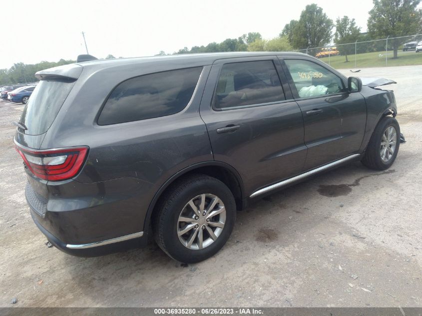 2018 DODGE DURANGO SXT - 1C4RDJAG7JC161281