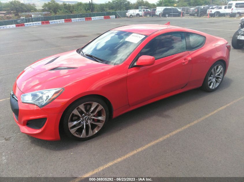 2013 HYUNDAI GENESIS COUPE 2.0T R-SPEC KMHHT6KD0DU112353