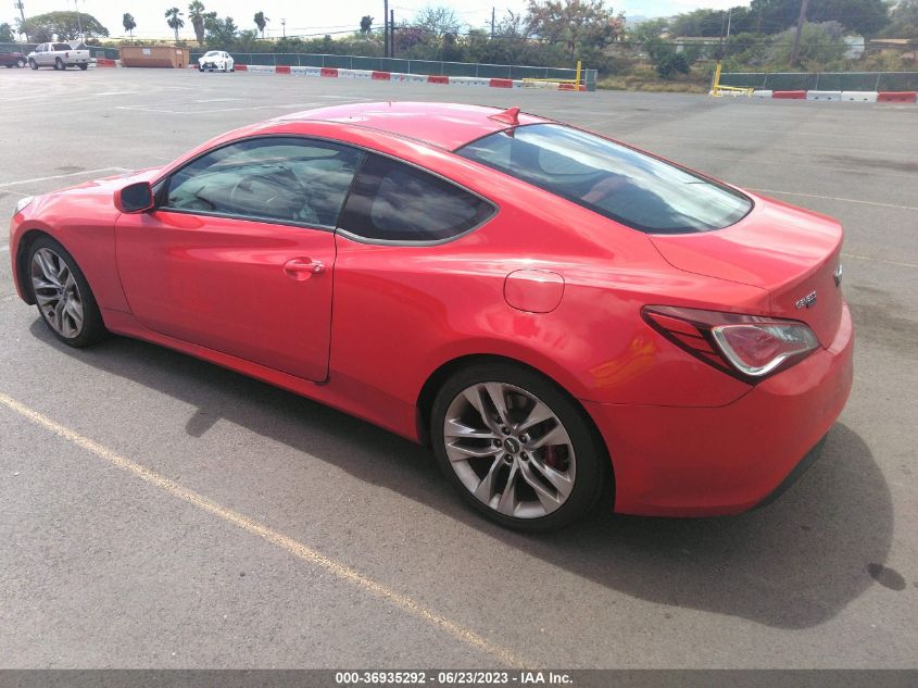 2013 HYUNDAI GENESIS COUPE 2.0T R-SPEC KMHHT6KD0DU112353
