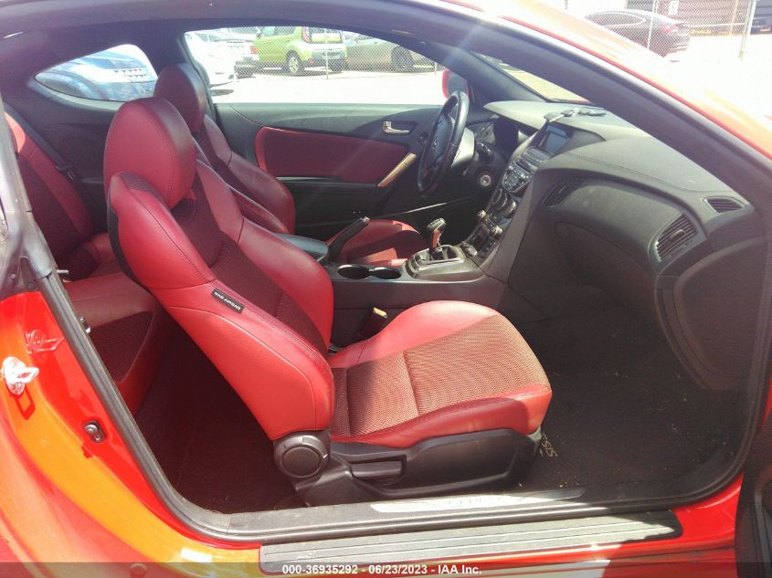 2013 HYUNDAI GENESIS COUPE 2.0T R-SPEC KMHHT6KD0DU112353