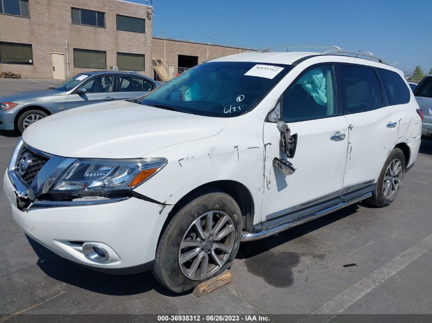 2013 NISSAN PATHFINDER PLATINUM - 5N1AR2MM8DC628987