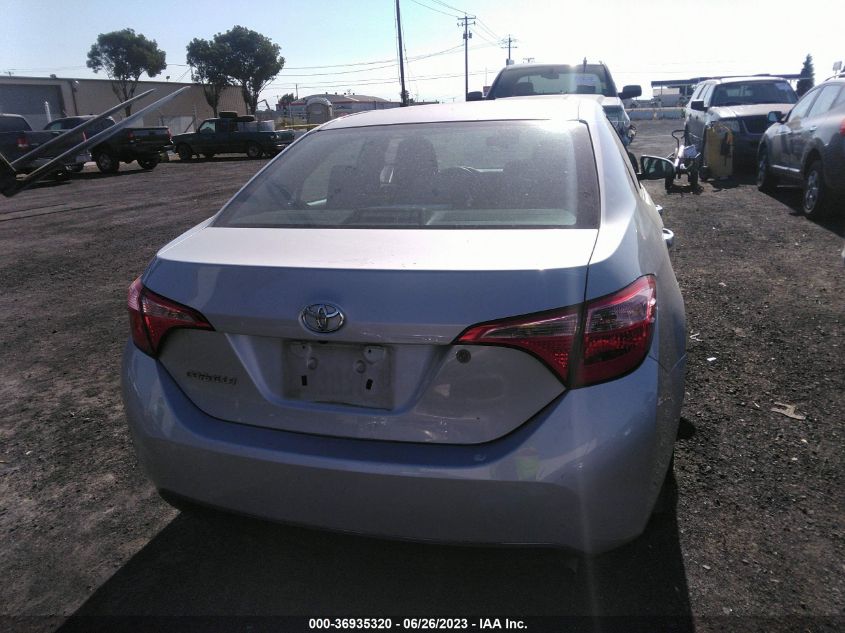 2018 TOYOTA COROLLA L/LE/XLE/SE/XSE - 2T1BURHE6JC099805