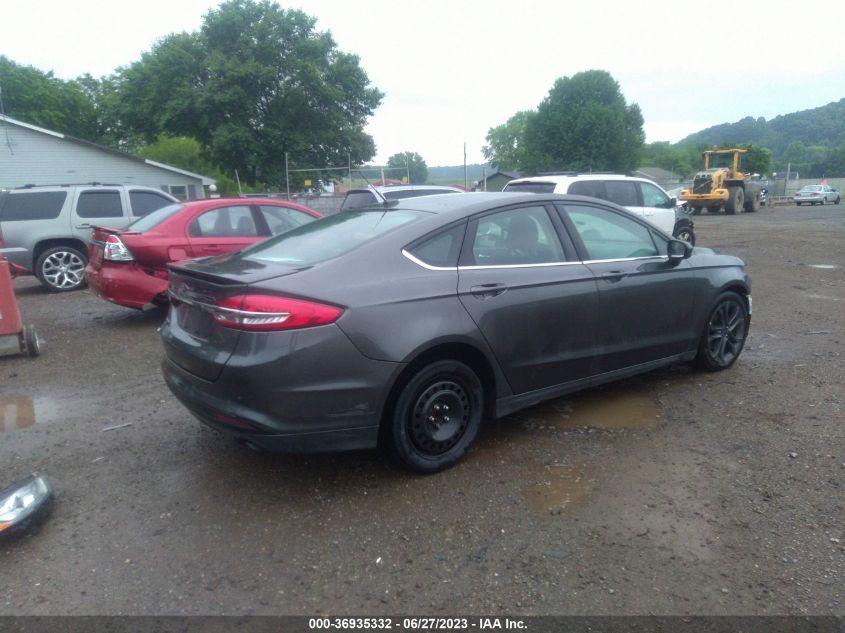 2018 FORD FUSION S - 3FA6P0G72JR171381